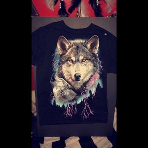 wolf shirt